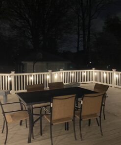 Brightech Ambience Pro - Waterproof LED Outdoor String Lights - Hanging, Dimmable Vintage Edison Bulbs - 48 Ft Commercial Grade Patio Lights, Christmas Cafe Ambience in Your Backyard, 2W 15 Bulbs (2700k) Soft White 48 Feet 54 B1Tw3K3X55S