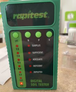 Luster Leaf 1605 Digital Soil Kit for pH, N, P and K, 25 Tests Digital Soil Test Kit 21 B1UhALupIxS