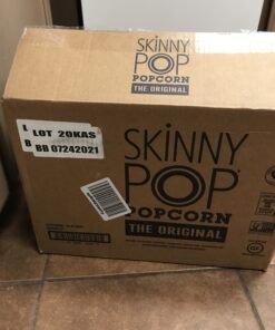 SkinnyPop Original Popcorn, Individual Snack Size Bags, Skinny Pop, Healthy Popcorn Snacks, Gluten Free, 0.65 Ounce (Pack of 30) 0.65 Ounce (Pack of 30) 40 B1UndzTAVCS