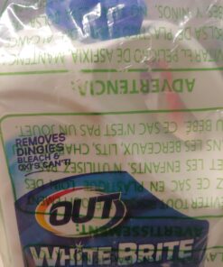 OUT White Brite Laundry Whitener Powder, Stain Remover Detergent Booster for Clothes, 4 Pound 12 Ounce 4.75 Pound (Pack of 1) 30 B1UuamuAa9S