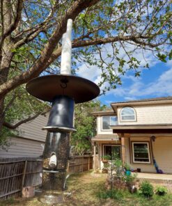 More Birds Abundance Bird Feeder, Combination Mixed Seed and Thistle, 6 Feeding Ports, 3.5 lb Seed Capacity Medium 18 B1UucvXNKpS