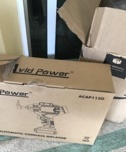 AVID POWER Tire Inflator Air Compressor, 20V Cordless Car Tire Pump with Rechargeable Li-ion Battery, 12V Car Power Adapter, Digital Pressure Gauge 1-red 42 B1V4BeIg2iS