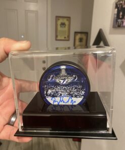 BCW 1-AD11 Acrylic Base Puck Display 15 B1V7nPynFnS