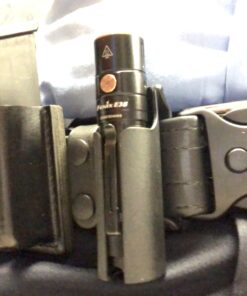 Polyamide Clip-On Kydex Flashlight Holster for Fenix PD35, Olight Baton Pro Warrior Mini, PowerTac M5 E9R, Nitecore P12, ThruNite TN12 62 B1V8GOboAGS