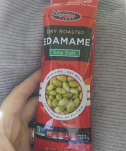 Seapoint Farms Dry Roasted Edamame, Sea Salt, Vegan, Gluten-Free, Kosher, and Non-GMO, Crunchy Snack for Healthy Snacking, 1.58 oz (Pack of 12) 1.58 Ounce (Pack of 12) 17 B1VB2b0hY8S
