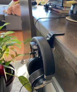 BRAINWAVZ Hengja - The Desk Headphone Stand Hanger Mount, All Metal, Rotatable Mount, PC & Gaming Headset Holder 59 B1VBFGz3WXS