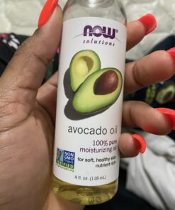 NOW Solutions, Avocado Oil, 100% Pure Moisturizing Oil, Nutrient Rich and Hydrating, 4-Ounce 4 Fl Oz (Pack of 1) 38 B1VkhfbW3YS