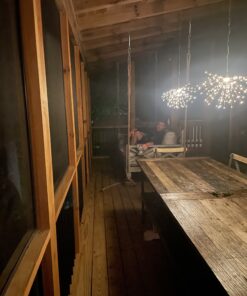 200LED Hanging Sphere Lights, Battery Operated Starburst Lights, 8 Modes Dimmable Remote Control, Waterproof Fairy Lights, Copper Wire Lights, Indoors Outdoors Christmas Decoration (Warm White) 1 Pack Warm White 37 B1VmI70Bf0S