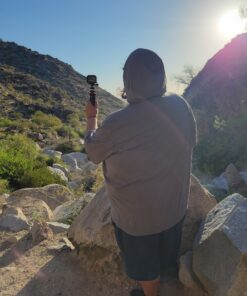 Tripod for iPhone, Fotopro Flexible Camera Tripod with Remote for iPhone 12 XS,Samsung, Waterproof and Anti-Crack Phone Tripod Stand for GoPro, Portable Travel Tripod for Live Streaming Vlogging Video Black and red 60 B1VyWX3vQmS