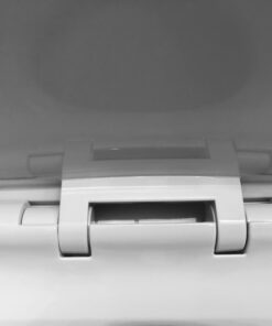 WSSROGY Elongated Toilet Seat with Lid, Quiet Close, Fits Standard Elongated or Oblong Toilets, Slow Close Seat and Cover, Oval, White 29 B1W45qWadTS