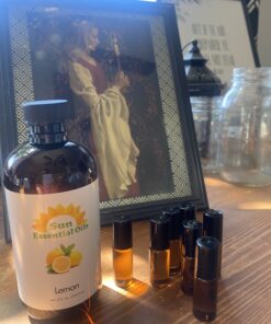 Sun Essential Oils 8oz - Lemon Essential Oil - 8 Fluid Ounces 8 Fl Oz (Pack of 1) 12 B1WEEehgYHS