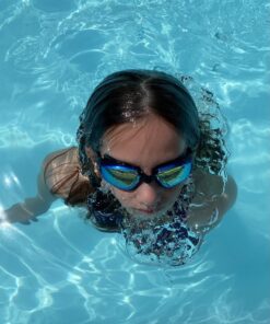 Aegend Swim Goggles, 2 Pack Swimming Goggles No Leaking Adult Men Women Youth Aqua & Bright Rose 37 B1Wf82QY3IS