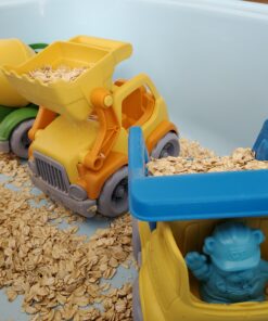 Green Toys Construction Vehicle Set, 3-Pack - Pretend Play, Motor Skills, Kids Toy Vehicles. No BPA, phthalates, PVC. Dishwasher Safe, Recycled Plastic, Made in USA. 36 B1Wq2jzE41S