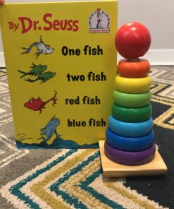 Melissa & Doug Rainbow Stacker Wooden Ring Educational Toy - Wooden Rainbow Stacking Rings Baby Toy, Stacker Toys For Infants And Toddlers 42 B1WzgLvVUS