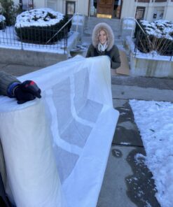 Forearm Forklift 2-Person Lifting and Moving Straps; Lift, Move and Carry Furniture, Appliances, Mattresses or Any Item up to 800 lbs. Safely and Easily Like a Pro, Orange 1-Pack Cargo Strap 27 B1XAzThpGS