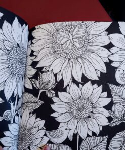 Twilight Garden Coloring Book: Published in Sweden as "Blomstermandala" (Gsp- Trade) Hardcover 57 B1XKel HkmS