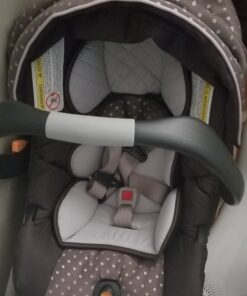 Chicco Keyfit Infant Car Seat and Base with Car Seat, Lilla SuperCinch LATCH Installation 36 B1XQcfLlDyS