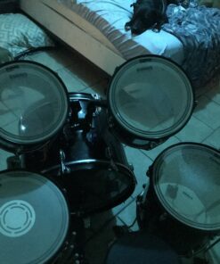 Evans EQ Single Pedal Patch, Black Nylon 21 B1XXWeD9UxS 1