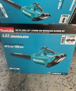 Makita XBU02PT1 36V (18V X2) LXT® Brushless Blower Kit with 4 Batteries (5.0Ah) 27 B1XiY4PBtaS