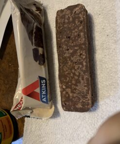 Atkins Cookies & Creme Protein Meal Bar, High Fiber, 13g Protein, 2g Sugar, 4g Net Carb, Meal Replacement, Keto Friendly, 5 Count 26 B1XlefQxUmS 1