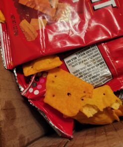 Cheez-It Cheese Crackers, Baked Snack Crackers, Lunch Snacks, Variety Pack (42 Packs) 4-Flavor Variety 1 Ounce (Pack of 42) 25 B1YUcOEtT0S 1