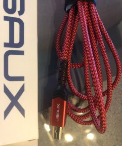 JSAUX Printer Cable, 10FT USB Printer Cable USB 2.0 Type A Male to B Male Scanner Cord USB B Cable High Speed for HP, Canon, Epson, Dell, Brother, Lexmark, Xerox, Samsung etc and Piano, DAC Red 30 B1Yu0D50R8S