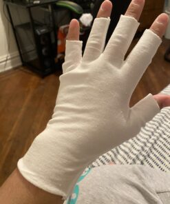 Cotton Gloves, 30 Pcs White Cotton Gloves for Dry Hands Moisturizing Eczema, Washable Cotton Gloves for Men and Women, Stretchable Cloth Gloves for Coin Jewelry Silver Inspection 15 PAIRS 39 B1Z2WKN pcS