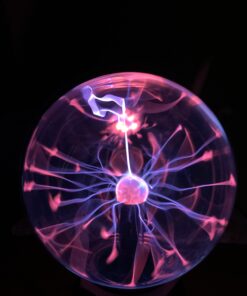 Katzco 7" Plasma Ball - Nebula Sphere, Thunder Lightning - Plug-in Electricity Ball - Touch and Sound Sensitive Plasma Globe for Parties, Decorations, Prop - STEM Science Toy for Kids - Cool Lamps 7 inch Interactive 41 B1Z64djYJBS