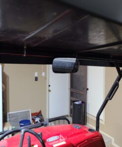 Rear View Mirror UTV Accessories - Mirrors Best for Wide Angle Center or Side-by-Side Off Road Clear-View - High Impact ABS Housing & Universal Roll Cage Bar Mounts with Shatter-Proof Tempered Glass Center Rear View 40 B1Z7FjY4m1S 2