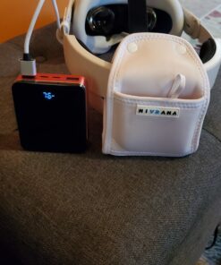 NIVRANA VR Battery Pack Compatible with Meta Quest 3 and Meta Quest 2 – High Speed 10,000mAh VR Power Bank Gives up to 8 Hours of Epic Uninterrupted Game Play – Accessory for Meta Quest 3 VR Headset 41 B1ZDIHmwjxS