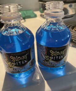 Stinger Detox Whole Body Cleanser 1 Hour Extra Strength Drink, Liquid– Blue Raspberry – 8 FL OZ 40 B1ZWfkcbfWS