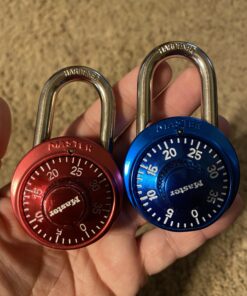 Master Lock Combination Locker Lock, Combination Padlock for Gym and School Lockers, Colors May Vary 1 Pack, Colors may vary 37 B1ZcgabxdQS