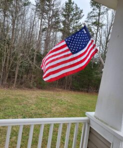 Annin Flagmakers Model 21850 American Flag All-Weather Nylon SolarGuard NYL-Glo, 2.5 x 4 Feet, Red,White 28 B1aDWmJhjbS