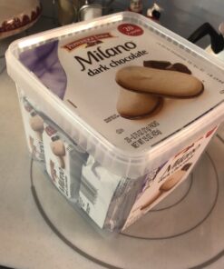 Pepperidge Farm Milano Cookies, Dark Chocolate, 20 Packs, 2 Cookies per Pack Dark Chocolate Tub 0.75 Ounce - 20 Packs, 2 Cookies per Pack 45 B1aFBOfiuYS