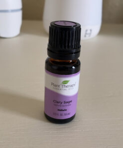 Plant Therapy Clary Sage Essential Oil 100% Pure, Undiluted, Natural Aromatherapy, Therapeutic Grade 10 mL (1/3 oz) 0.33 Fl Oz (Pack of 1) 26 B1aOHioJcJS
