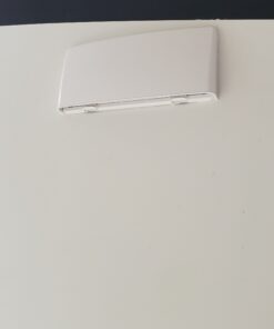 Alternative view of JR Products 50035 Endura Range Vent - 1-1/2" Flange, Polar White