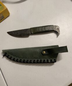 Toferner Original Gift-Knife - Bird Head - Hand Forged Knife - Sports- Hand Made Genuine Leather Case- Polished & Hardened Blade - Art Collection- Antiquity.Idea Beautiful Product 32 B1c1bLmuN5S