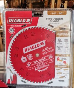 Diablo by Freud D1060X 10" x 60 Tooth Fine Finish Saw Blade 10" 21 B1c4MsOdHvS
