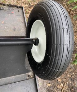 Marathon 4.80/4.00-8" Pneumatic (Air Filled) Tire on Wheel, 3" Hub, 3/4" Bearings, Ribbed Tread 28 B1c6gLjMNrS