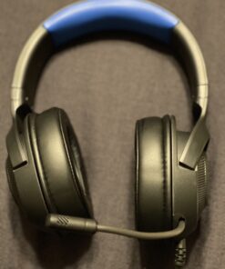 Razer Kraken X Ultralight Gaming Headset: 7.1 Surround Sound - Lightweight Aluminum Frame - Bendable Cardioid Microphone - for PC, PS4, PS5, Switch, Xbox One, Xbox Series X|S, Mobile - Black/Blue Classic Black/Blue 42 B1c85TY0YS