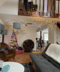 Sunnydaze Outdoor Firewood Log Hoop and Cover Set - Powder-Coated Steel Rack and PVC Cover - Black - 40-Inch 40 in 38 B1cAAPTchS