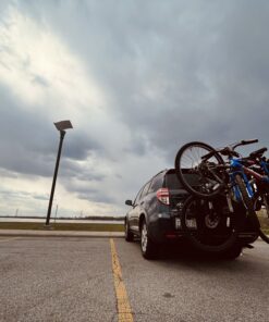 YAKIMA, DoubleDown 4 Tilting Hitch-Mounted Bike Rack for Cars, SUVs, Trucks and More, Fits 1.25” and 2” Hitches, Carries 4 Bikes 4 Hitch 41 B1cWYpB9Y9S