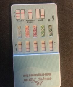 Easy@Home 5 Panel Instant Drug Test Kits - Testing Marijuana (THC), COC, OPI 2000, AMP, MET/mAMP- Urine Dip Drug Testing - #EDOAP-254-2 Pack 2 Count (Pack of 1) 18 B1clJWTK95S