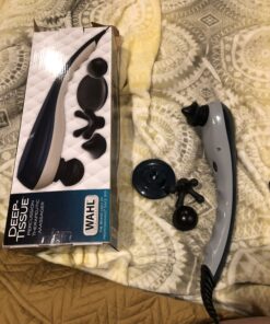 Wahl Deep Tissue Corded Long Handle Percussion Massager - Handheld Therapy with Variable Intensity to Relieve Pain in The Back, Neck, Shoulders, Muscles, & Legs for Arthritis - Model 4290-300 43 B1crkquMICS