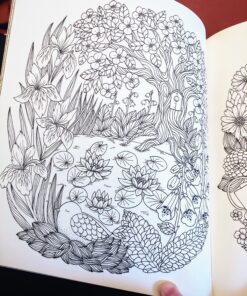 Twilight Garden Coloring Book: Published in Sweden as "Blomstermandala" (Gsp- Trade) Hardcover 58 B1d1Kj3gALS