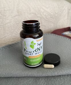 Horny Goat Weed for Male Enhancement - Extra Strength Horny Goat Weed for Men 1590mg Complex with Tongkat Ali Saw Palmetto Extract Panax Ginseng and Black Maca Root for Stamina & Energy - 30 Servings 60 Count (Pack of 1) 32 B1dm4yHyHMS 1