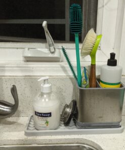 OXO Stainless Steel Good Grips Sinkware Caddy, One Size 63 B1e8gyrrITS