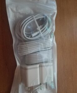 LUOATIP iPhone Charger Cable 3ft 6ft 10ft with Wall Plug, 5-Pack Long Charging Cord + Dual Port USB Block Cube Adapter Replacement for iPhone 11 XS/XS Max/XR/X 8/7/6/6S Plus SE/5S/5C, Pad, Pod 21 B1eJsIHxh3S