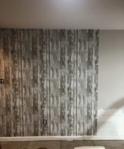 RoomMates RMK9050WP White Distressed Wood Peel and Stick Wallpaper Rustic Wood 66 B1efYoTsPES