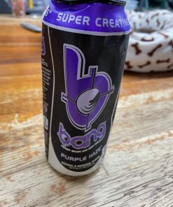 Bang Energy Purple Haze, Sugar-Free Energy Drink, 16 Ounce (Pack of 12) 16 Ounce (Pack of 12) 43 B1eyR n0BS